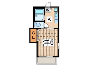 第２和光ハイツの物件間取画像